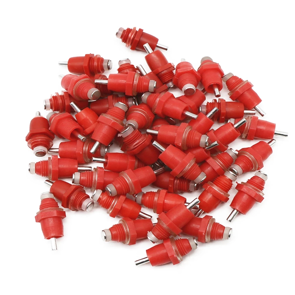 Chicken Nipple Drinker - 50Pcs Chicken Waterer Nipple Drinkers Feeder