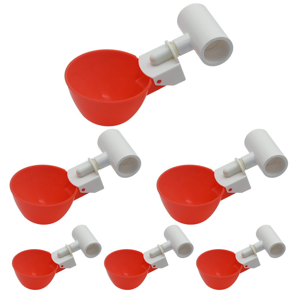 Chicken Nipple Drinker - 5/10/20Pcs Plastic Poultry Drink Bowl Automatic