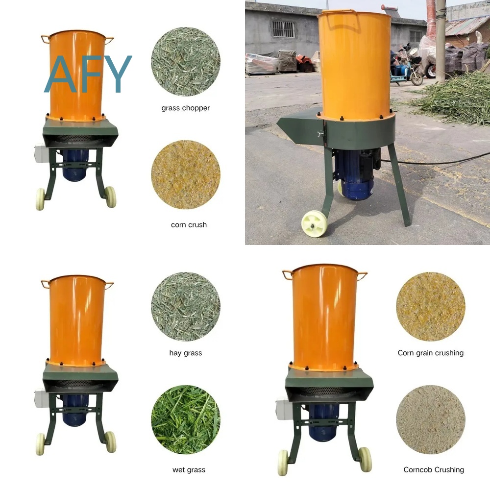 Agriculture Farming Process - Weiwei Grass Crusher Chaff Cutter for