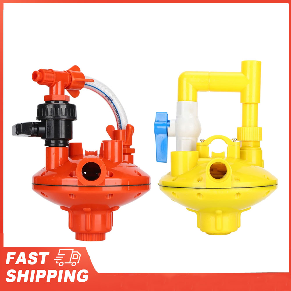 Chicken Nipple Drinker - Farm Water Pressure Regulator for Poultry