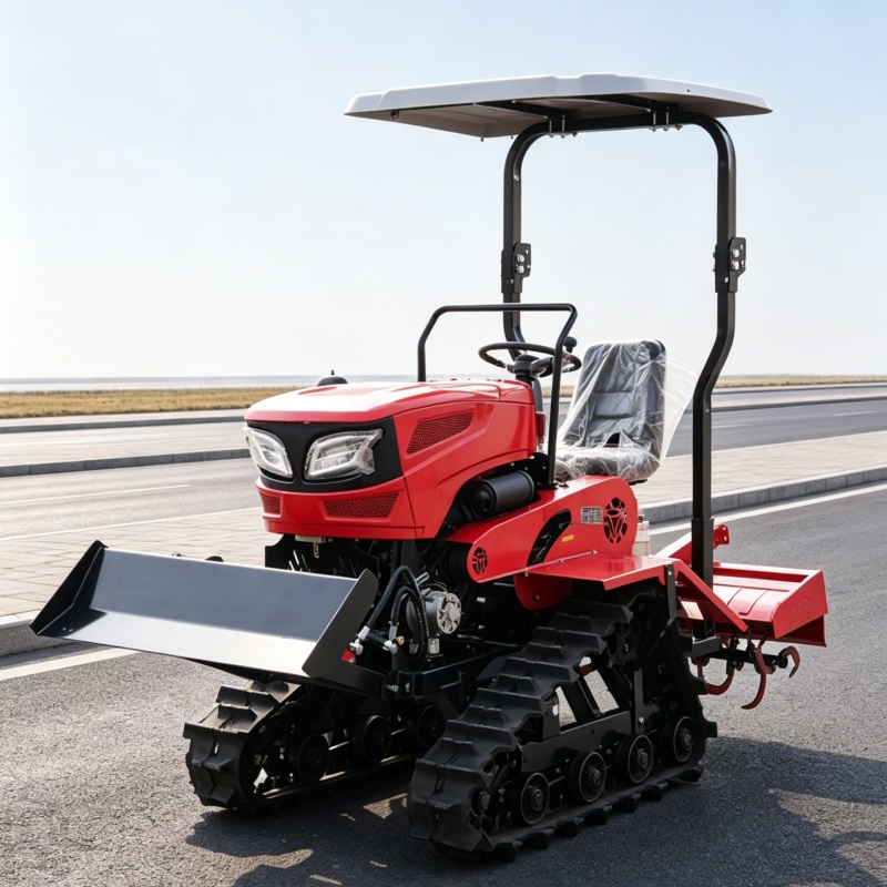 Farming Agriculture Machine - Customized All-terrain Crawler Rotary Tiller, Farm