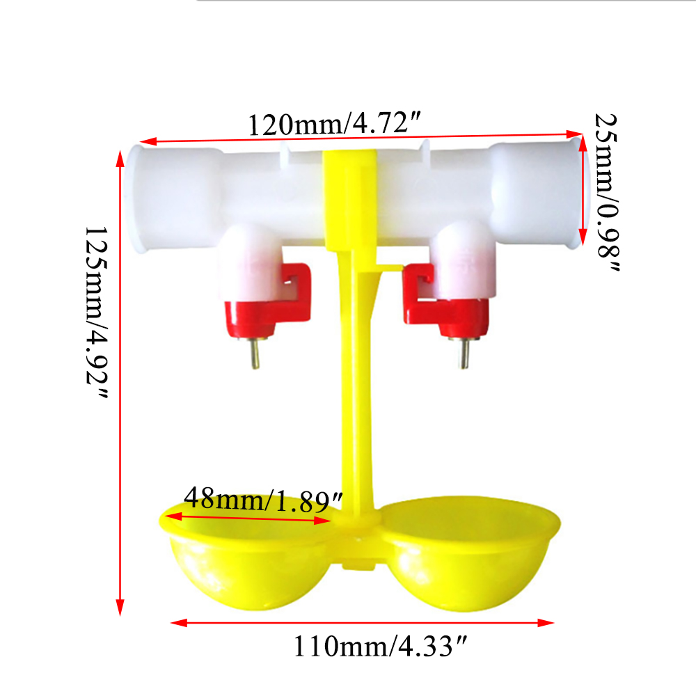 Chicken Nipple Drinker - Automatic Chicken Broiler Poultry Nipple Drinker