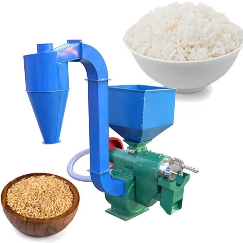 Agriculture Farming Process - Rice Miller Farm Grain Processing Machine
