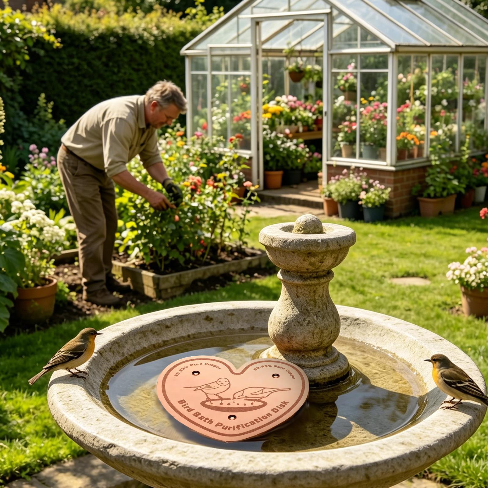 Bird Bath Cleaner Disc Solid M - đánh giá và giá Farming & Agriculture Word Stacks