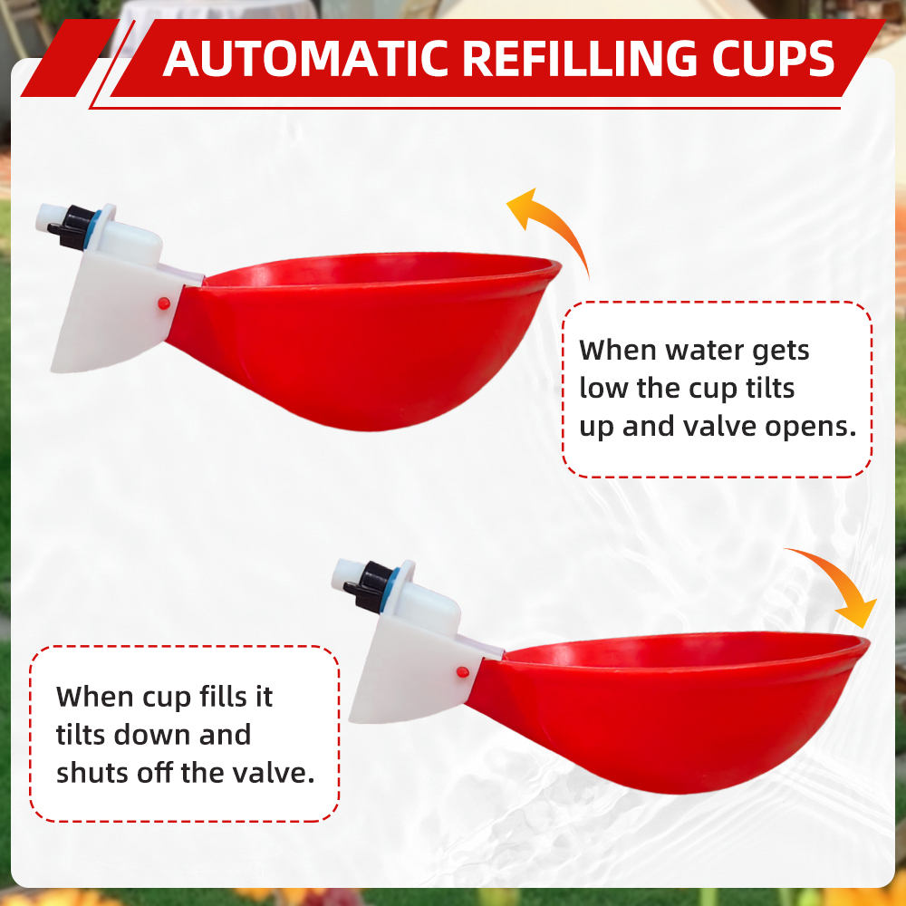 5-20Pcs Automatic Chicken Duck - đánh giá và giá Chicken Nipple Drinker