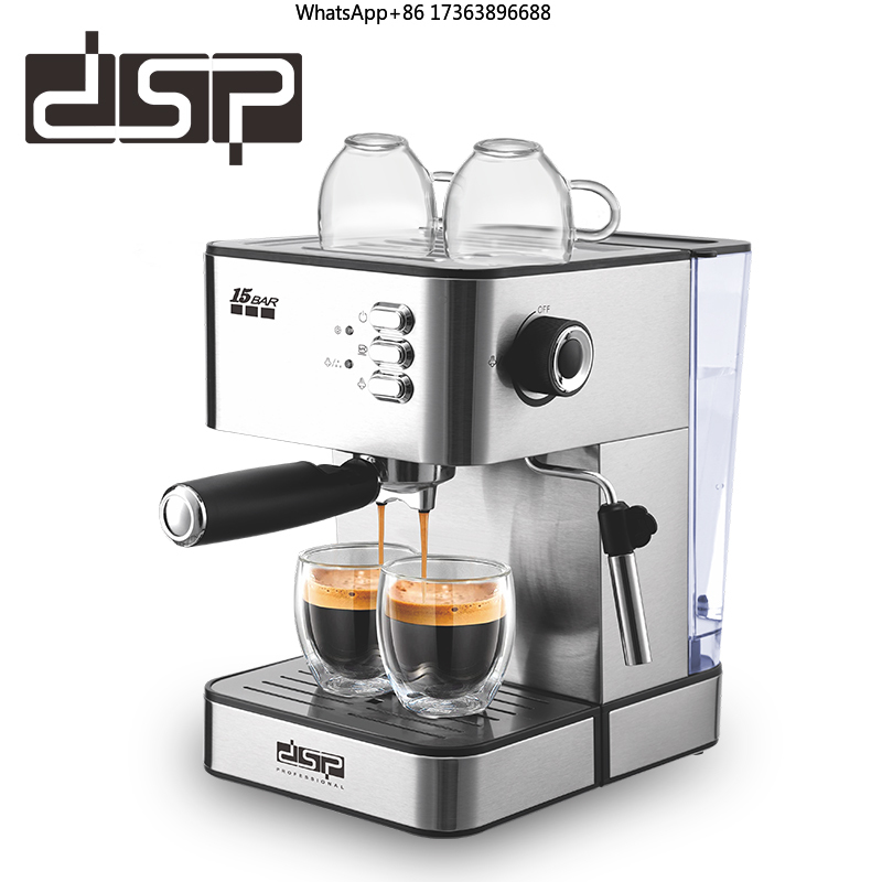 DSP 15 Bar Espresso Coffee Mak - đánh giá và giá Milking Machine