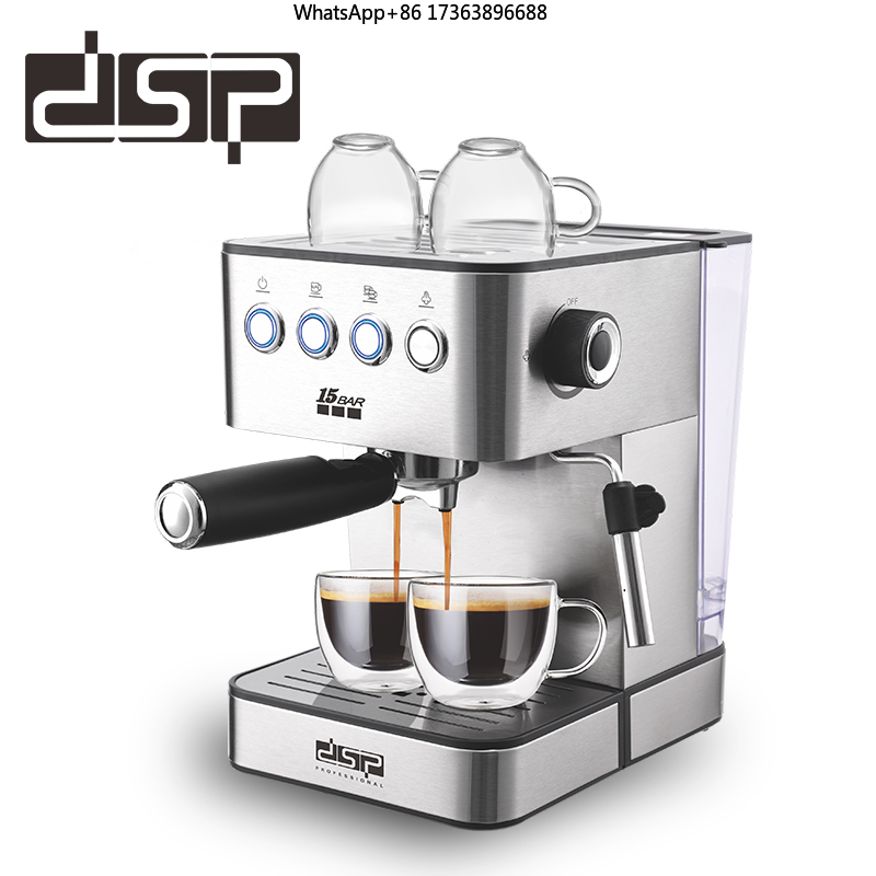 DSP 15 Bar Espresso Coffee Mak - đánh giá và giá Milking Machine