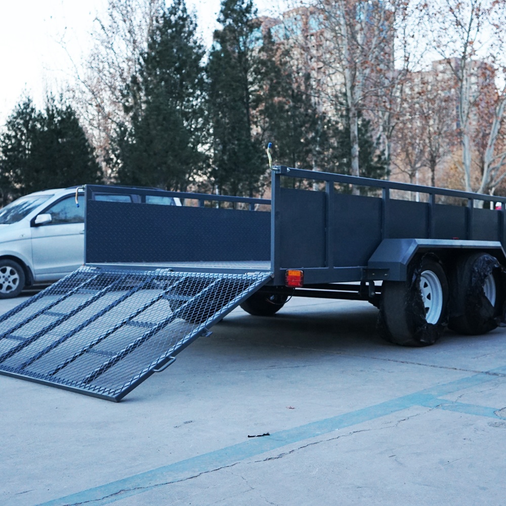 Trailer with Ramp for Tractor  - đánh giá và giá Agriculture Farming Tractor