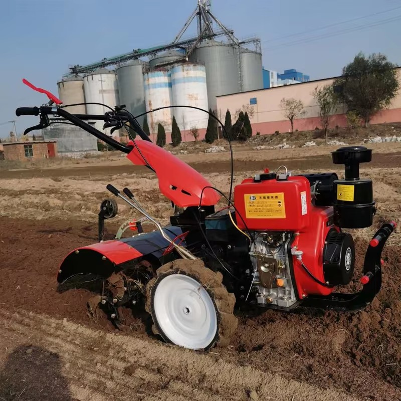 Rotary Tiller Walking Farm Tra - đánh giá và giá Agriculture Farming Tractor
