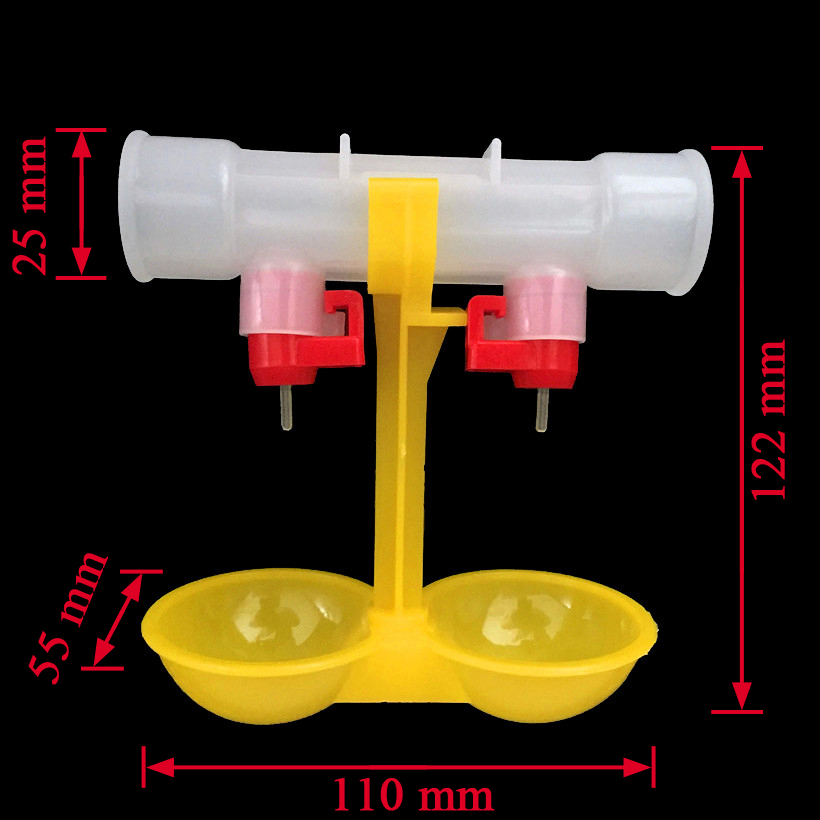 Gà Waterer Đôi Núm Vú Người Uố - đánh giá và giá Chicken Nipple Drinker