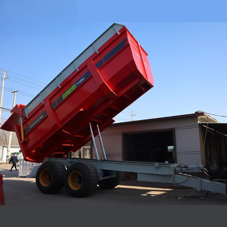 20 Ton Farm Dump Trailer Hydra - đánh giá và giá Agriculture Farming Tractor