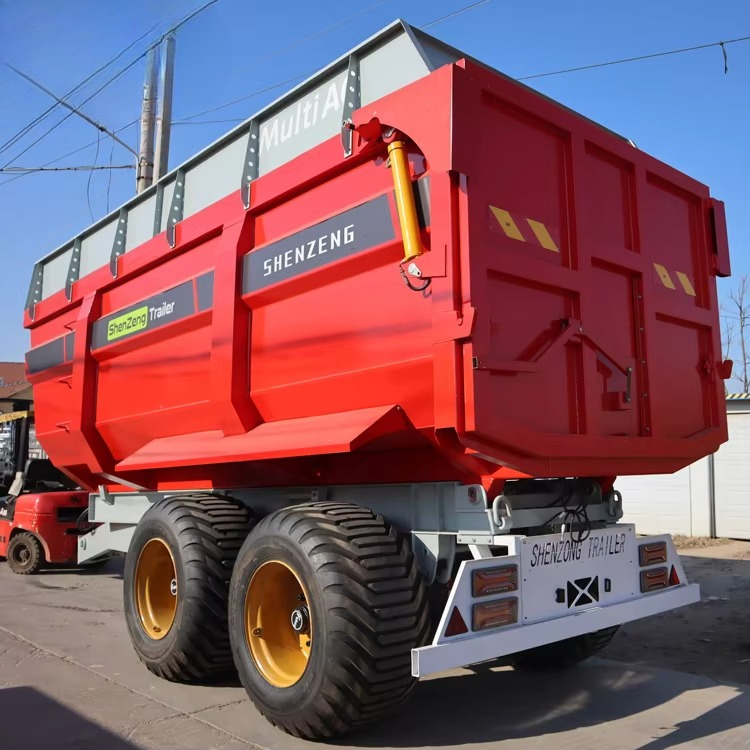 20 Ton Farm Dump Trailer Hydra - đánh giá và giá Agriculture Farming Tractor