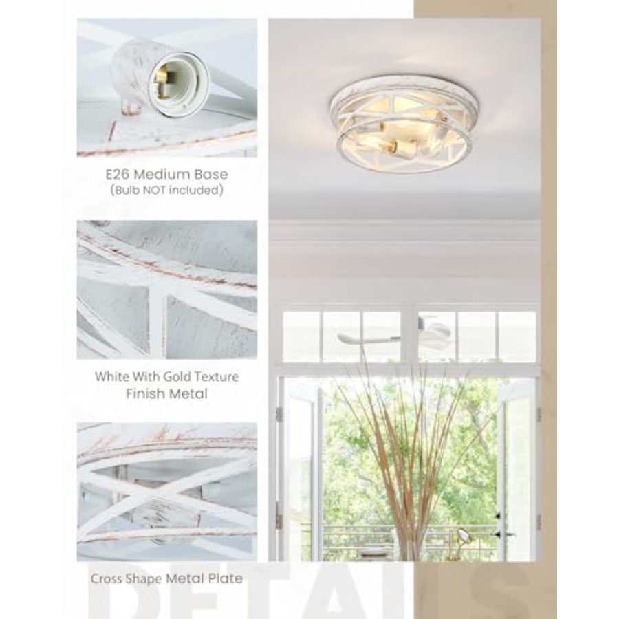 13 inch Flush Mount Ceiling Li - đánh giá và giá Farming & Agriculture Word Stacks
