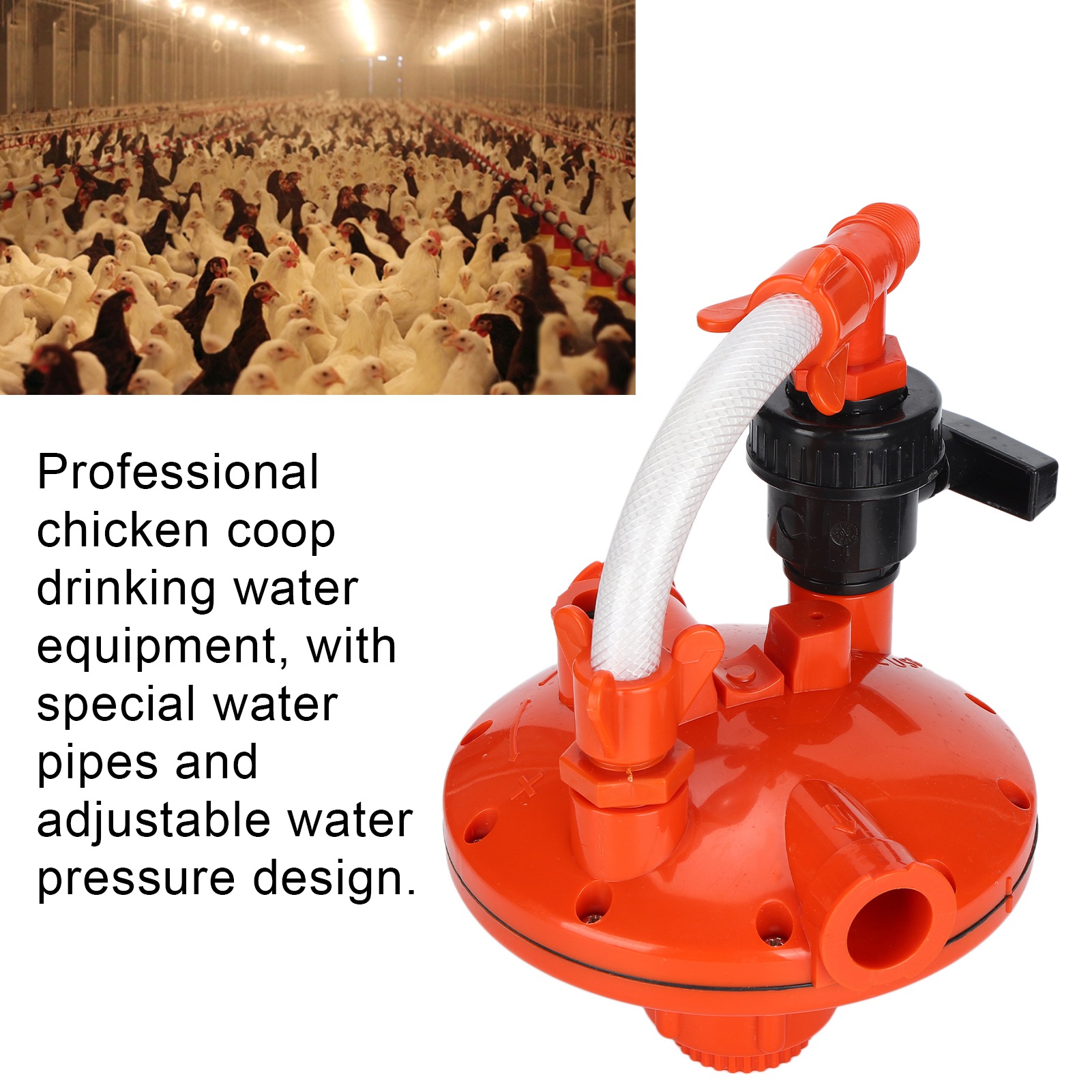 Farm Water Pressure Regulator  - đánh giá và giá Chicken Nipple Drinker
