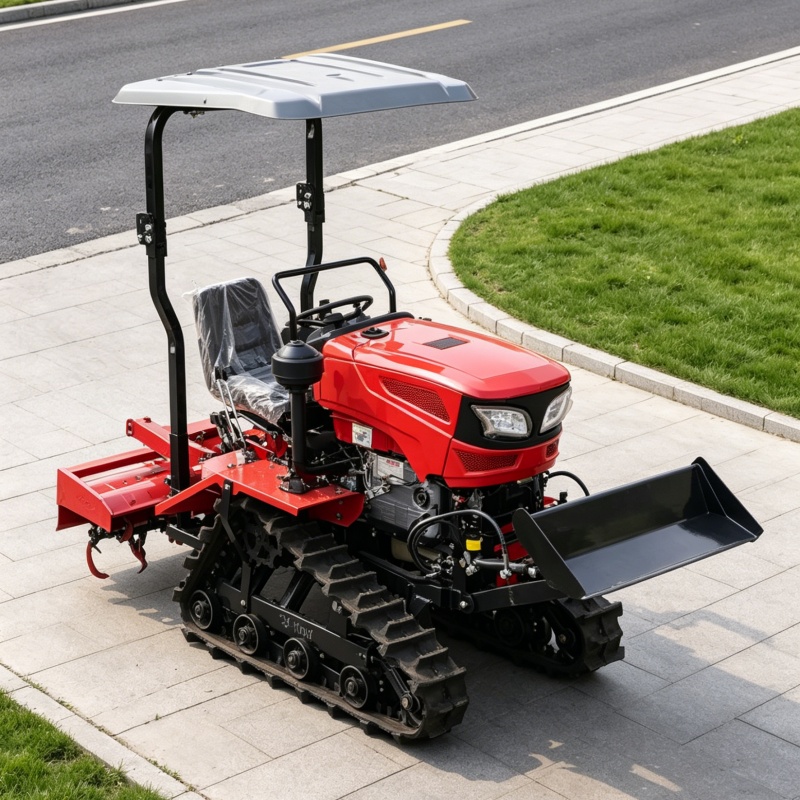 Customized All-terrain Crawler - đánh giá và giá Farming Agriculture Machine