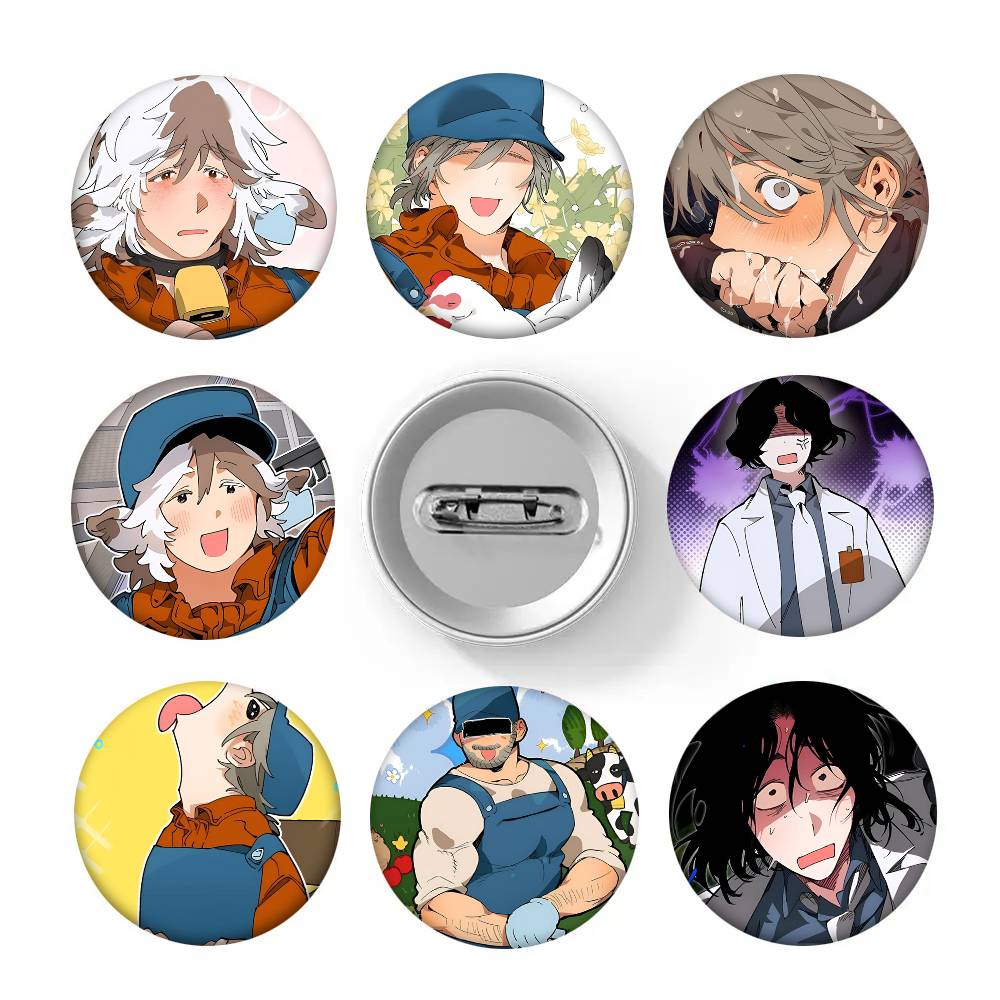 Manhwa Mr As Farm Round Badge  - đánh giá và giá Farming Japan