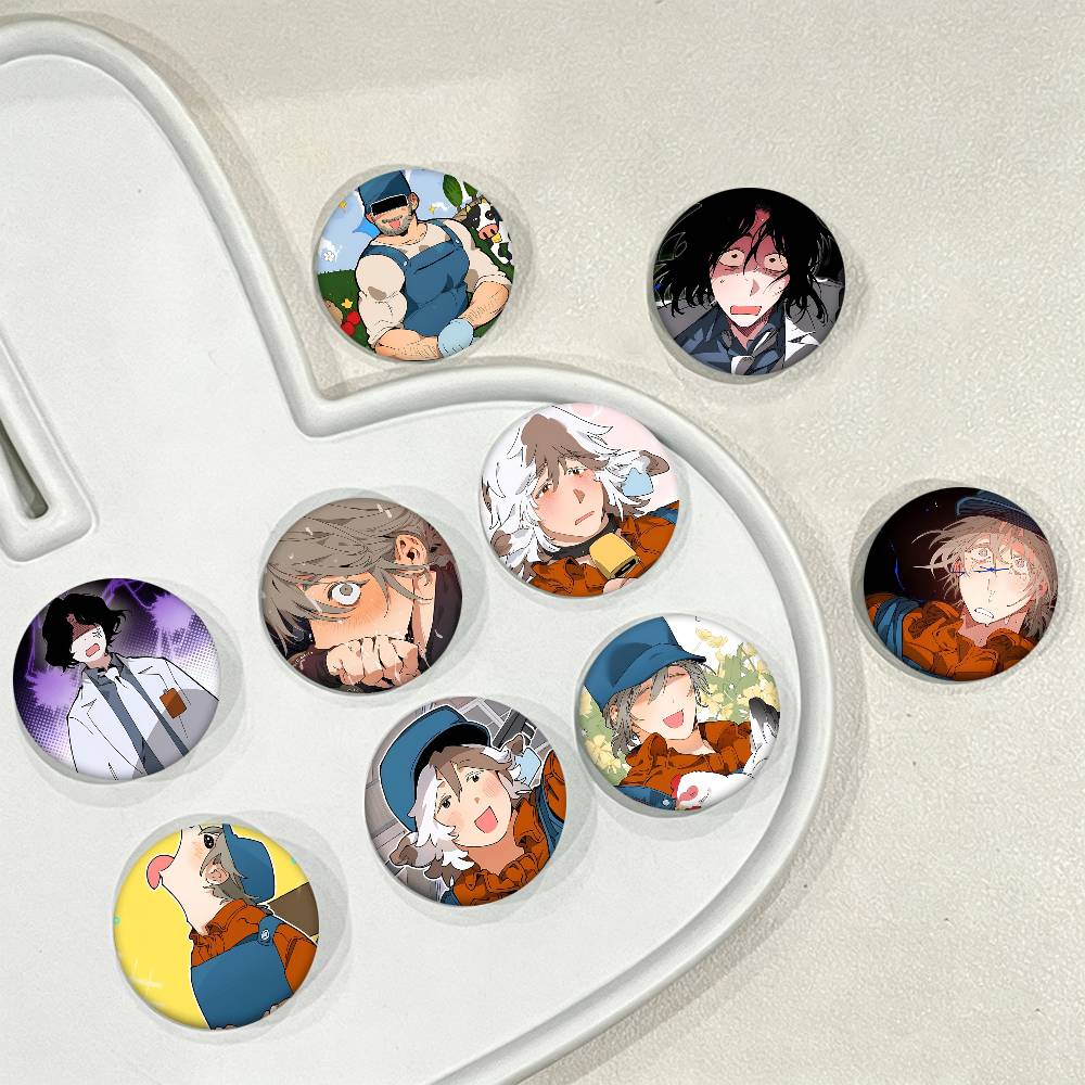 Manhwa Mr As Farm Round Badge  - đánh giá và giá Farming Japan