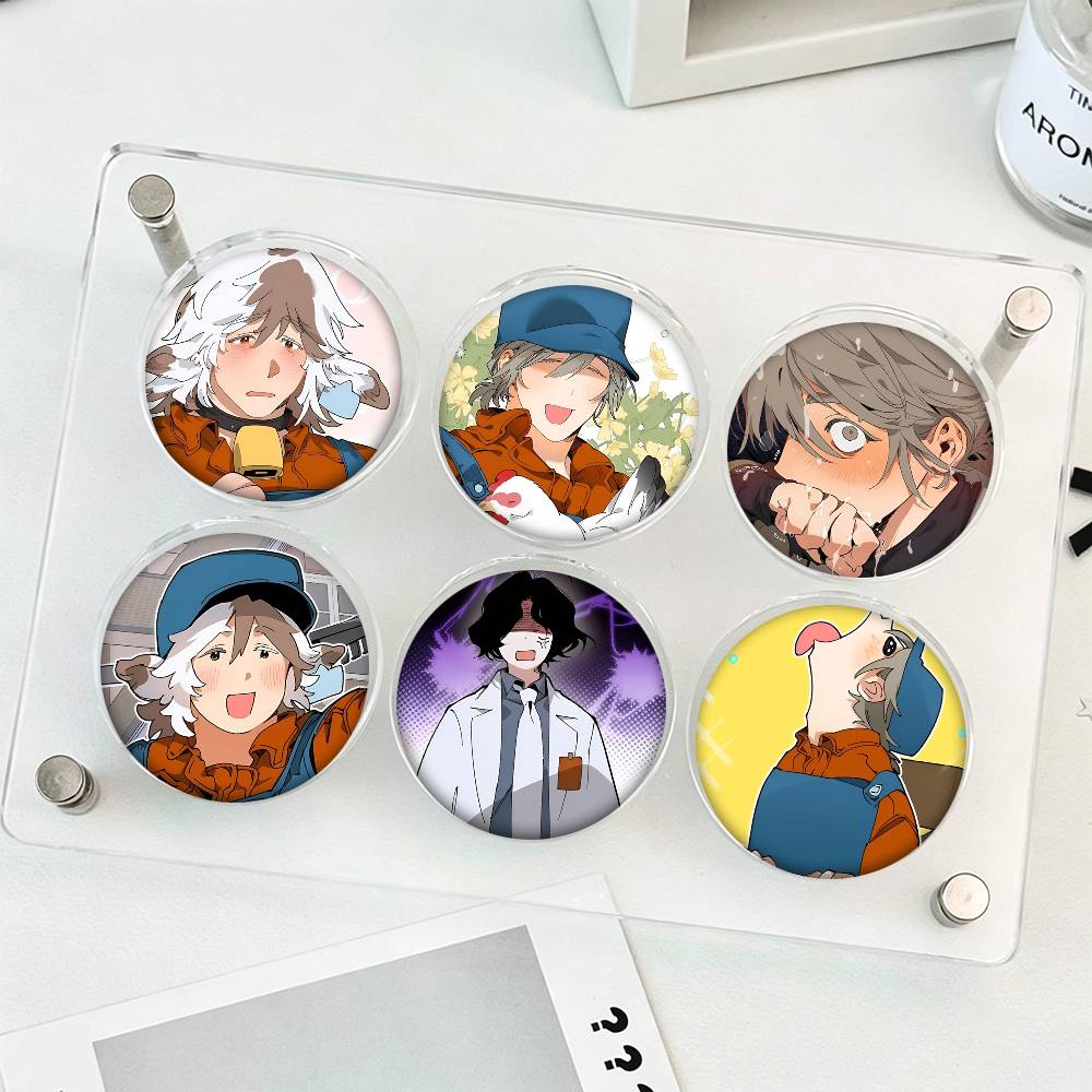 Manhwa Mr As Farm Round Badge  - đánh giá và giá Farming Japan