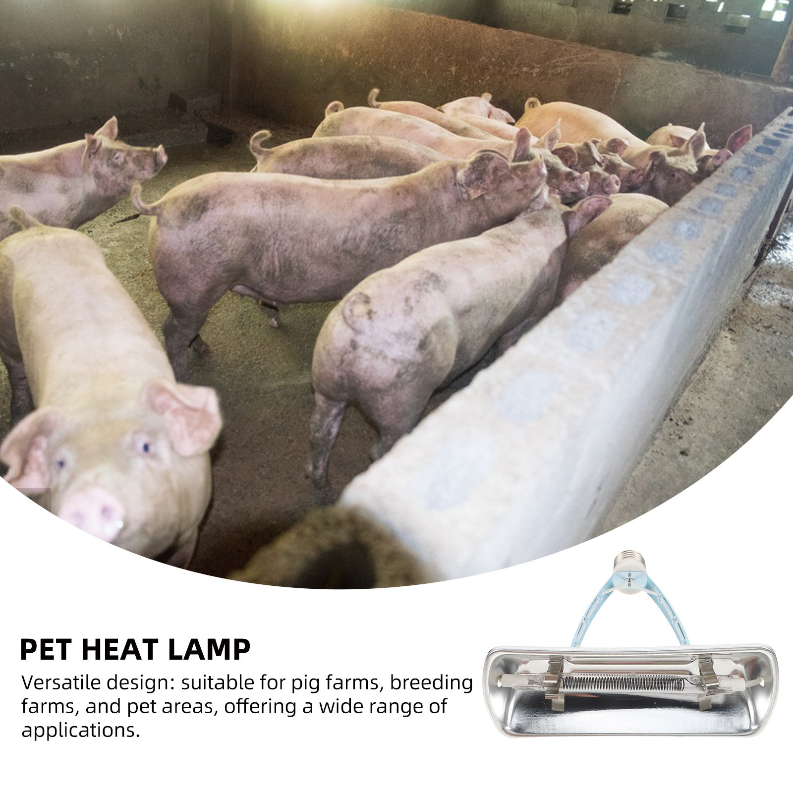 Pig Farm Heat Lamp Bulb E27 25 - đánh giá và giá Farming & Agriculture Word Stacks