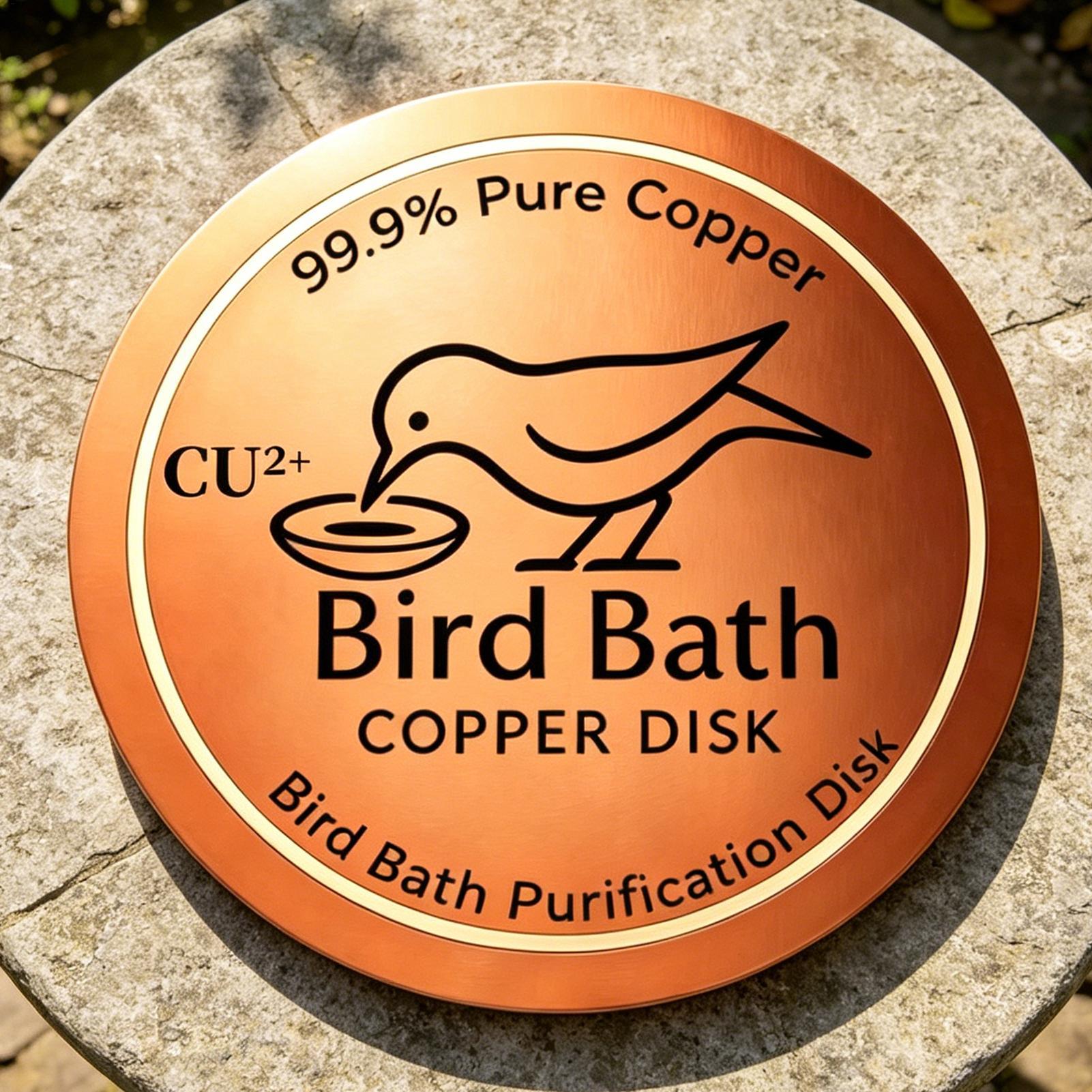 Bird Bath Copper Disc 0.6mm Th - đánh giá và giá Farming & Agriculture Word Stacks